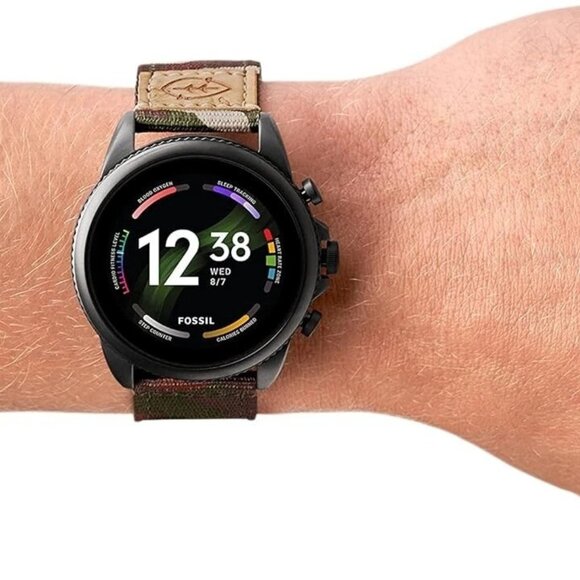 $249- Fossil FTW4063V Gen 6 44mm SS Touchscreen Smart Watch- Open Box - Picture 6 of 6